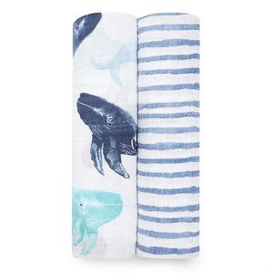 Aden + Anais Swaddle Blanket Set - Seafaring